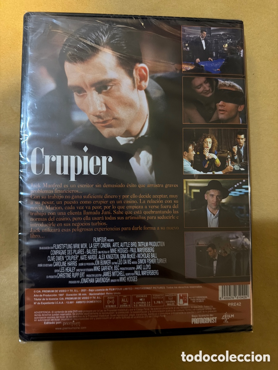 Cine: Crupier DVD - Precintado - - Foto 2