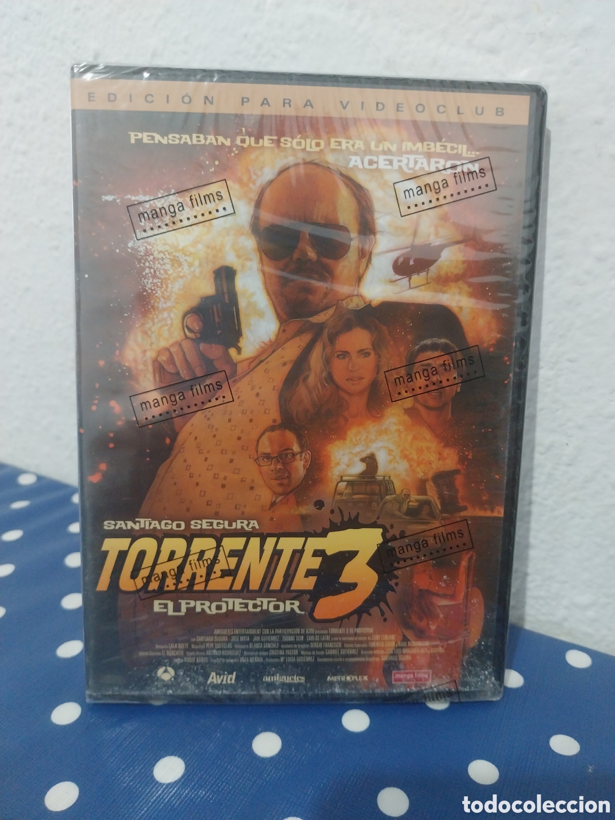Cine: Pelicula Torrente 3 el protector dvd edicion videoclub, a estrenar