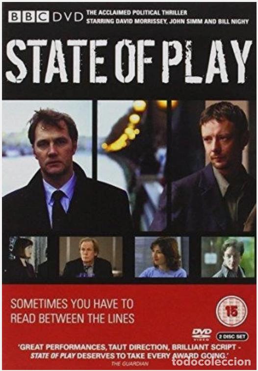 Cinema: State Of Play - BBC 2DVDs Como nuevos