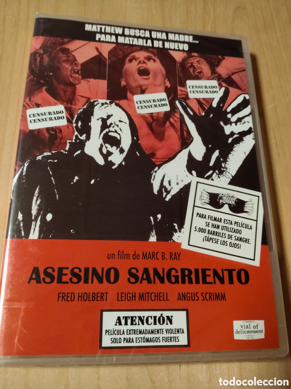 Cinema: RD148 asesino sangriento DVD PRECINTADO