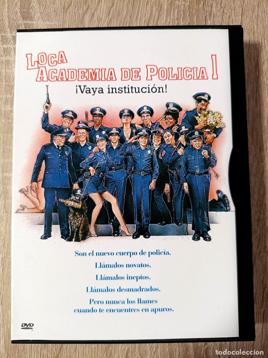 Cine: DVD - LOCA ACADEMIA DE POLICIA - Steve Guttenberg, Bubba Smith, David Graf, Hugh Wilson - COMEDIA