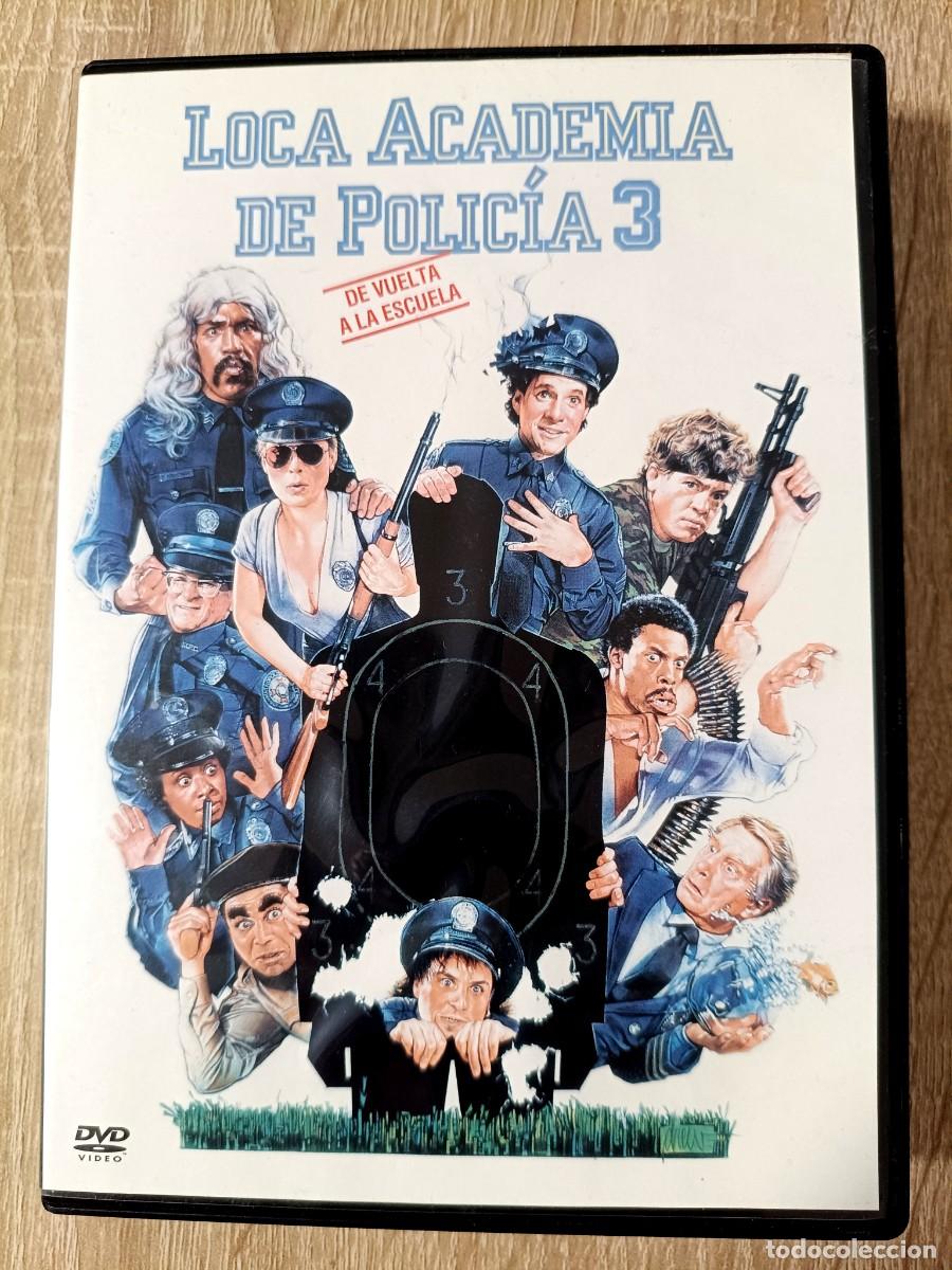 Cine: DVD - LOCA ACADEMIA DE POLICIA 3 - Steve Guttenberg, Bubba Smith, David Graf, Jerry Paris - COMEDIA