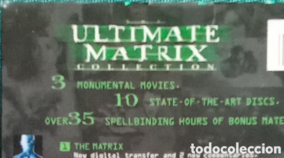 Kino: DVD Matrix (The Ultimate Matrix 10 DVDs) NTSC zona 1