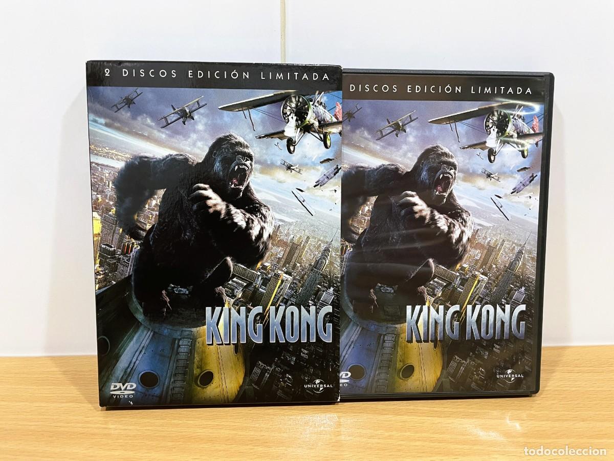 Cine: DVD EDICI&Oacute;N 2 DISCOS CINE REMAKE DE AVENTURAS - KING KONG (2005)
