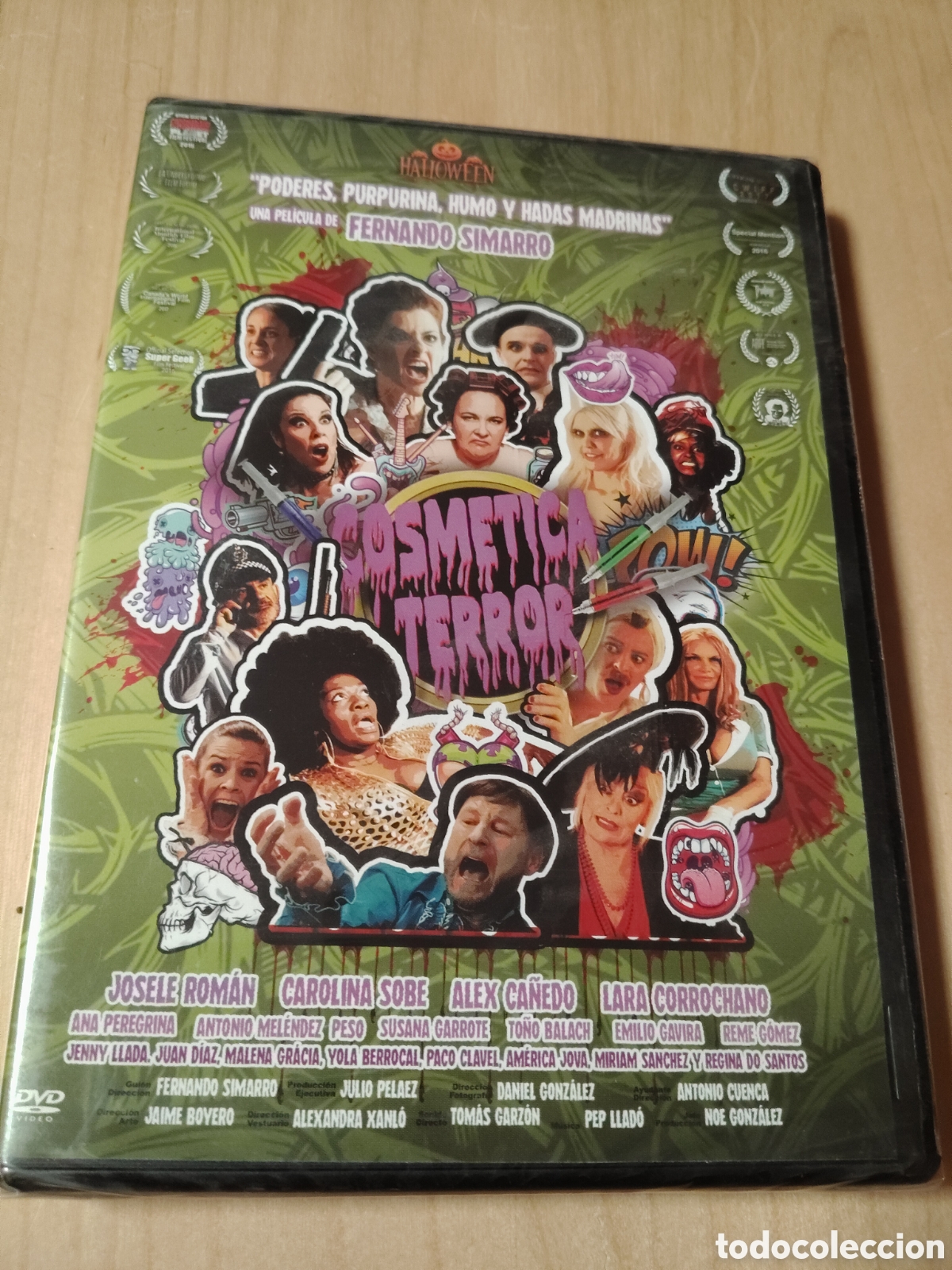 Cine: RD150 cosm&eacute;tica terror DVD PRECINTADO