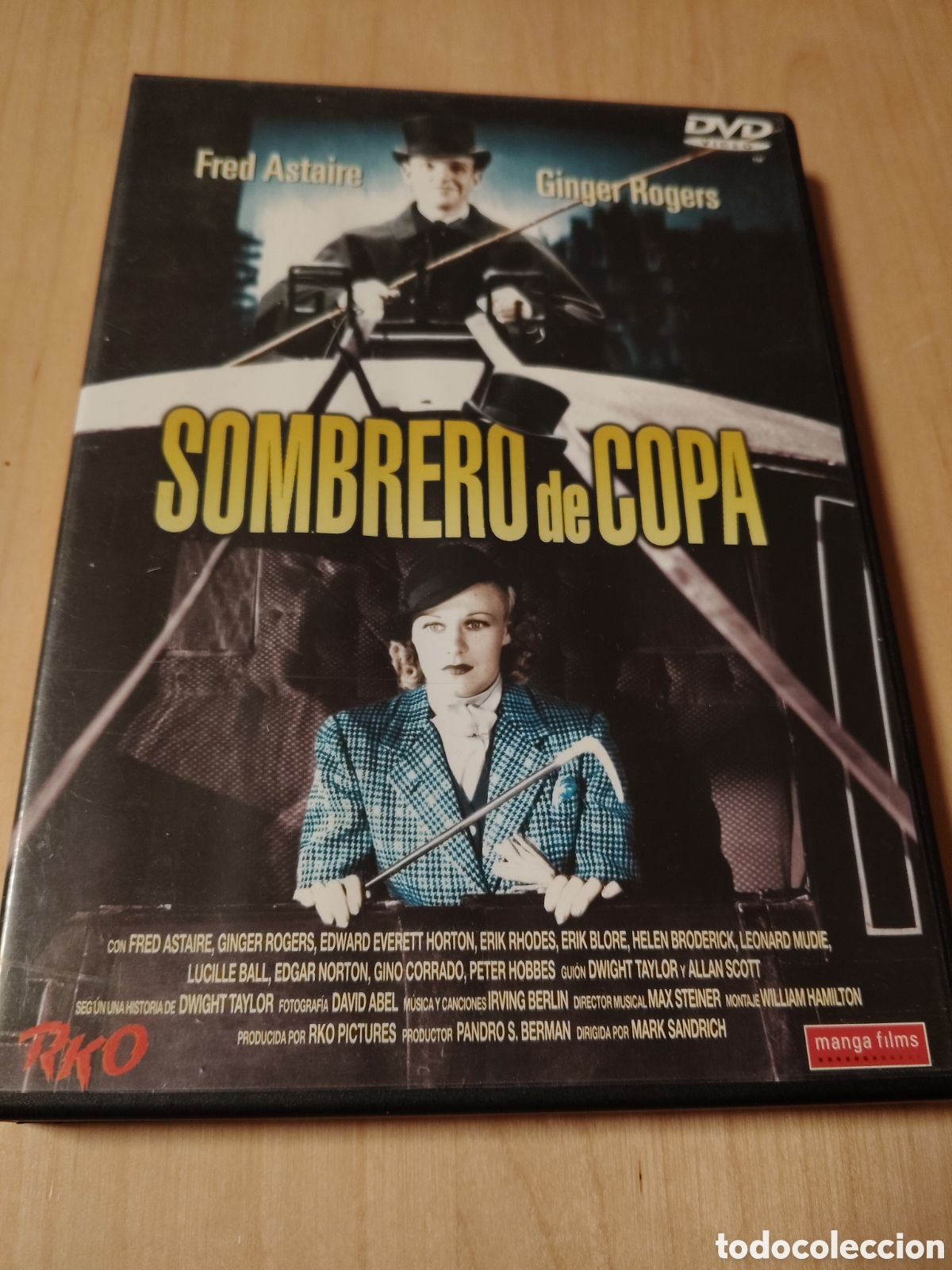 Cine: RD123 sombrero de copa DVD SEGUNDAMANO