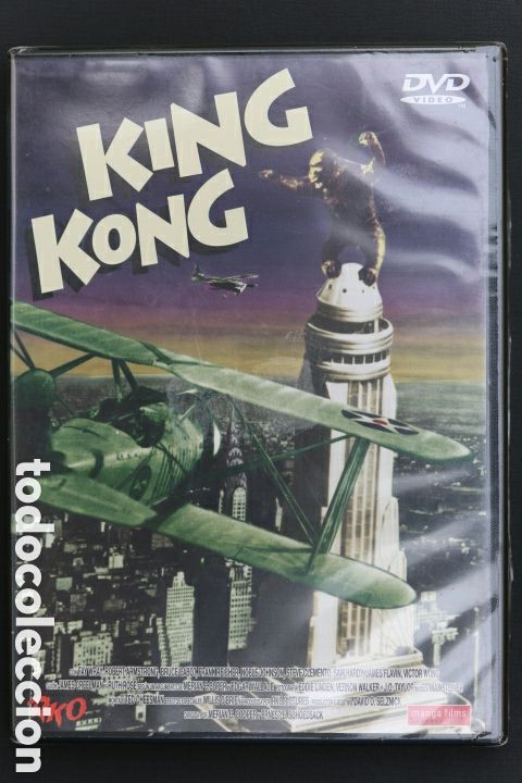 Cine: DVD precintado. KING KONG. 1933. Manga Films. Nuevo a estrenar.
