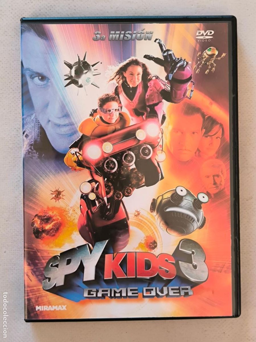 Cine: DVD SPY KIDS 3 - GAME OVER - ROBERT RODRIGUEZ (AA)