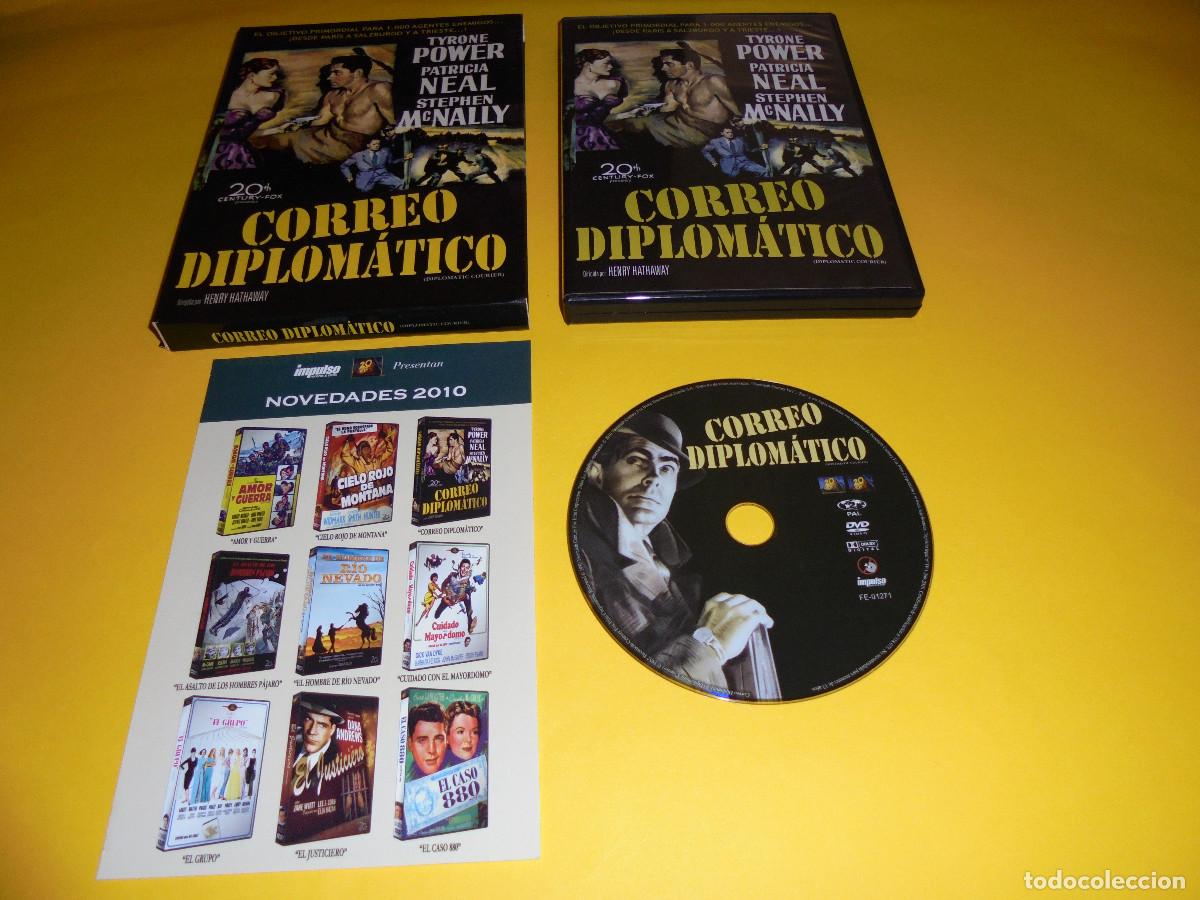 Cine: CORREO DIPLOMATICO - DVD ( CON CAJA O CAJITA CONTENEDORA ) - F5-SES 0127109 - TYRONE POWER