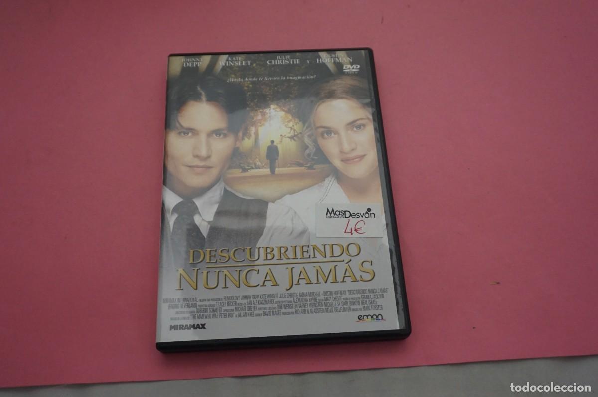 Cine: 8B1/ DVD - DESCUBRIENDO NUNCA JAMAS - JOHNNY DEPP