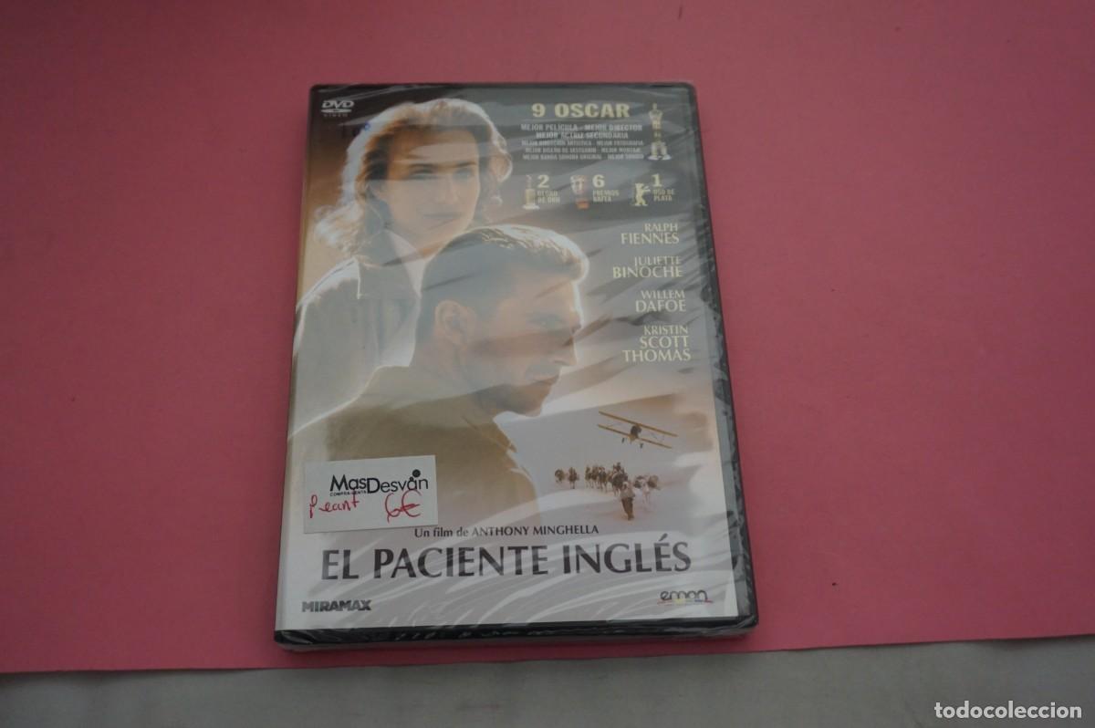 Cine: 8B1/ DVD - EL PACIENTE INGLES - RALPH FIENNES - PELICULA PRECINTADA