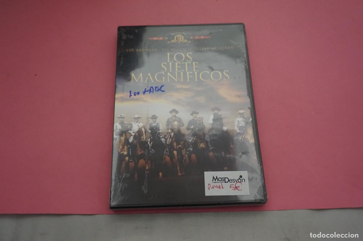 Cine: 8B1/ DVD - LOS SIETE MAGNIFICOS - JUL BRYNNER - PELICULA PRECINTADA