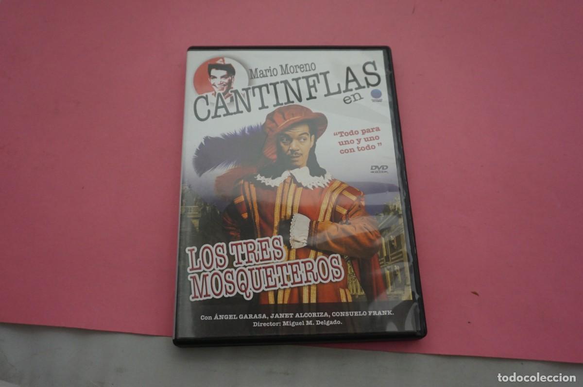 Cine: 8B2/ DVD - LOS TRES MOSQUETEROS - MARIO MORENO CANTINFLAS