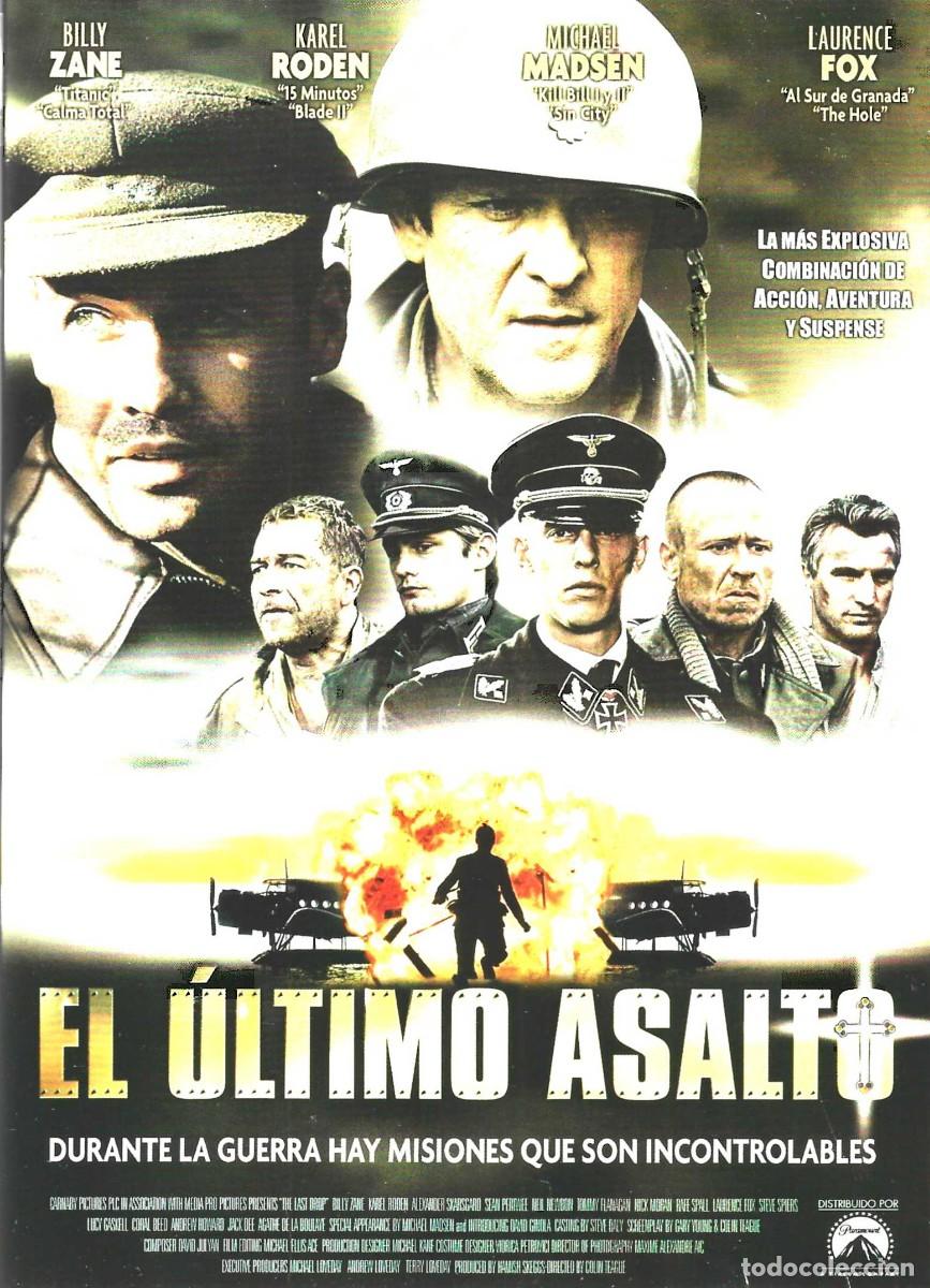 Cine: EL &Uacute;LTIMO ASALTO BILLY ZANE