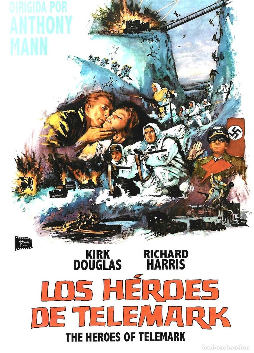 Cine: LOS H&Eacute;ROES DE TELEMARK KIRK DOUGLAS