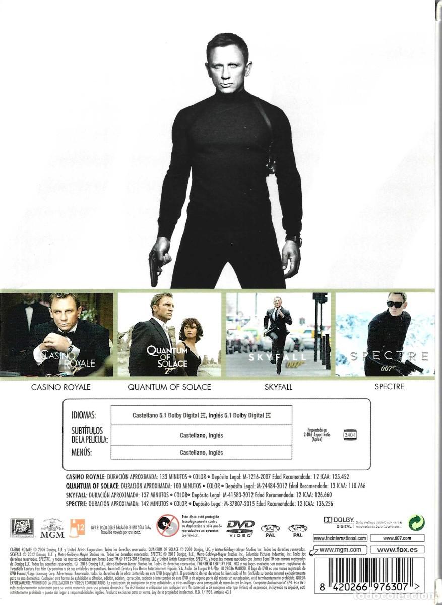 Cine: COLECCI&Oacute;N DANIEL CRAIG (4 DVD) - Foto 2