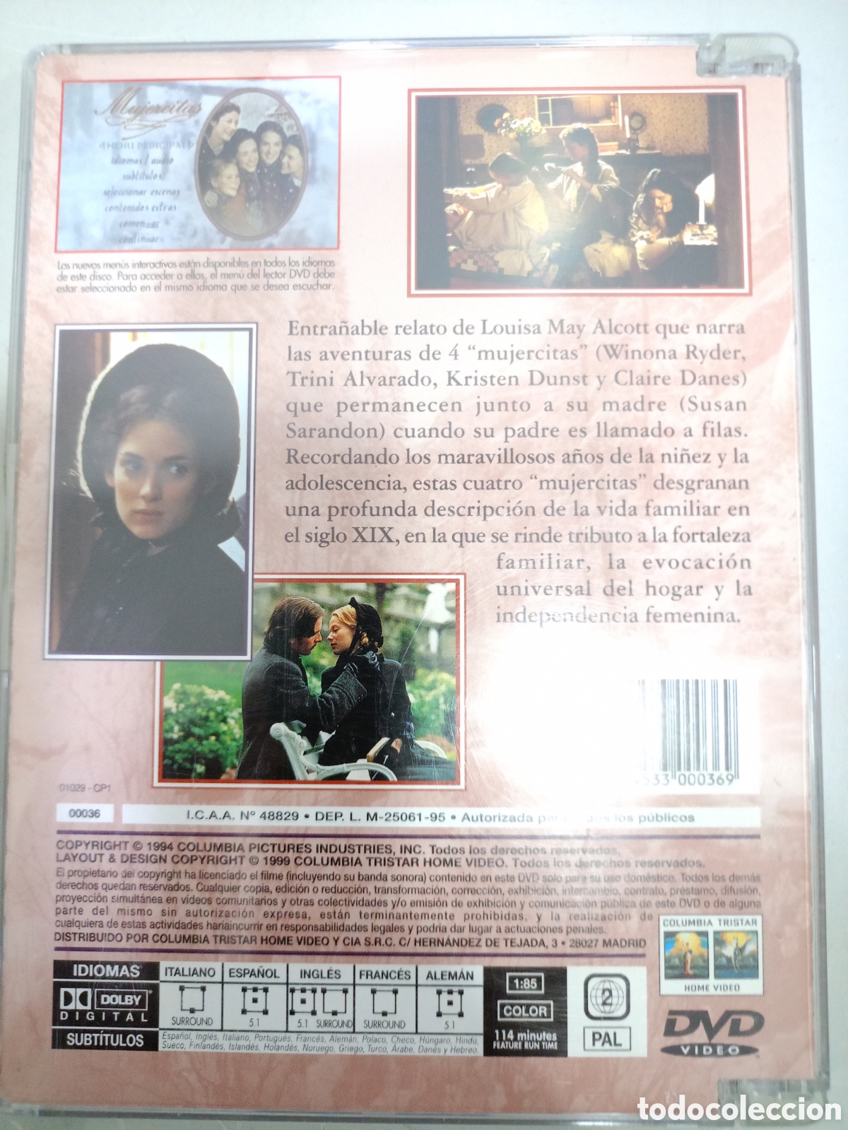 Cine: DVD Mujercitas - buena - Foto 2