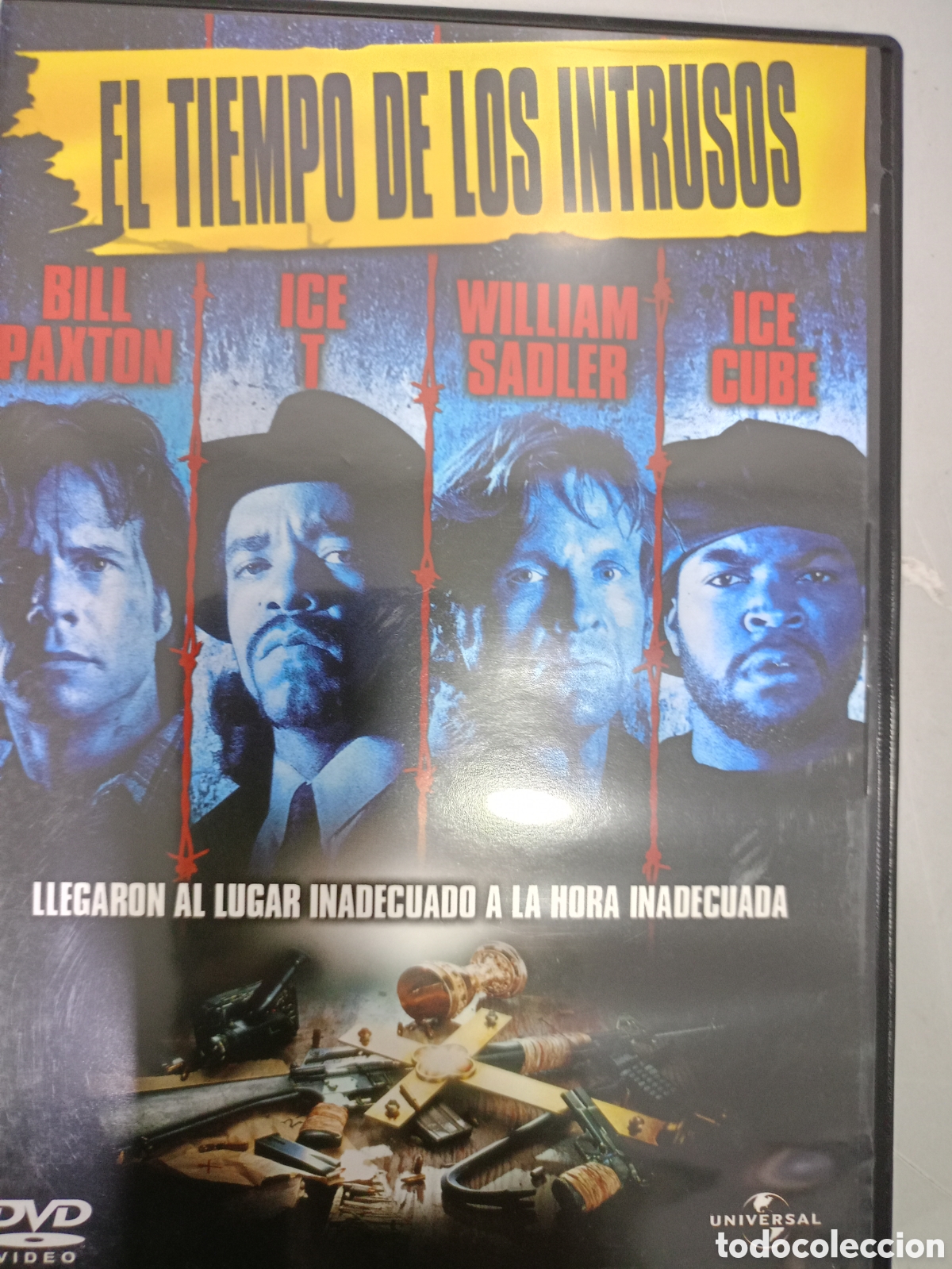 Cine: DVD El tiempo de los intrusos - muy buena
