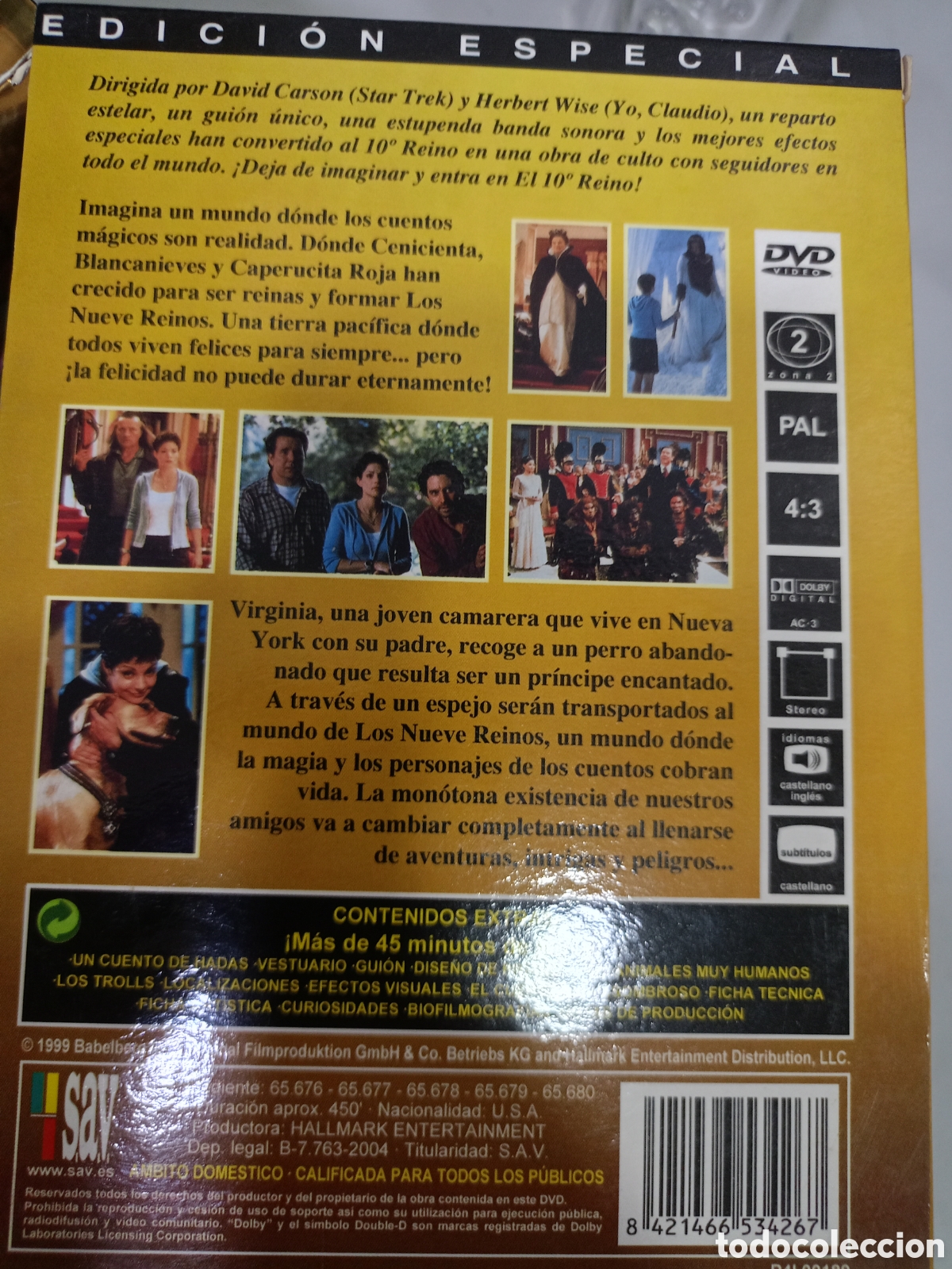 Cine: DVD El d&eacute;cimo reino - 3 discos - Foto 2