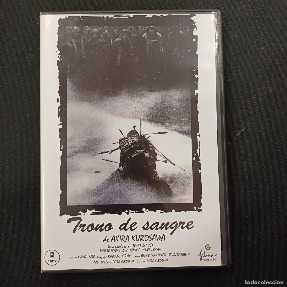 Cine: TRONO DE SANGRE/AKIRA KUROSAWA/DVD.