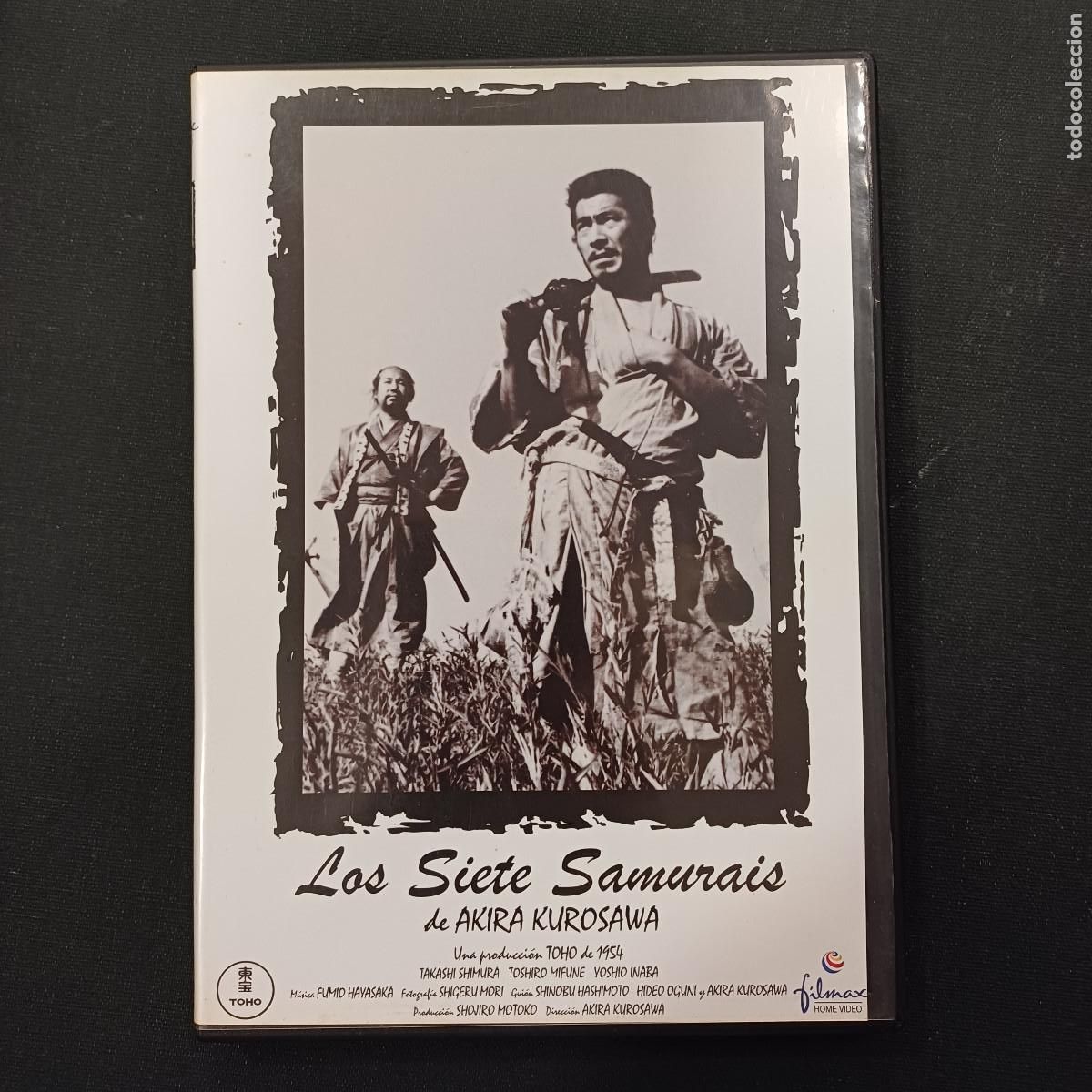 Cine: LOS SIETE SAMURAIS/AKIRA KUROSAWA/DVD.
