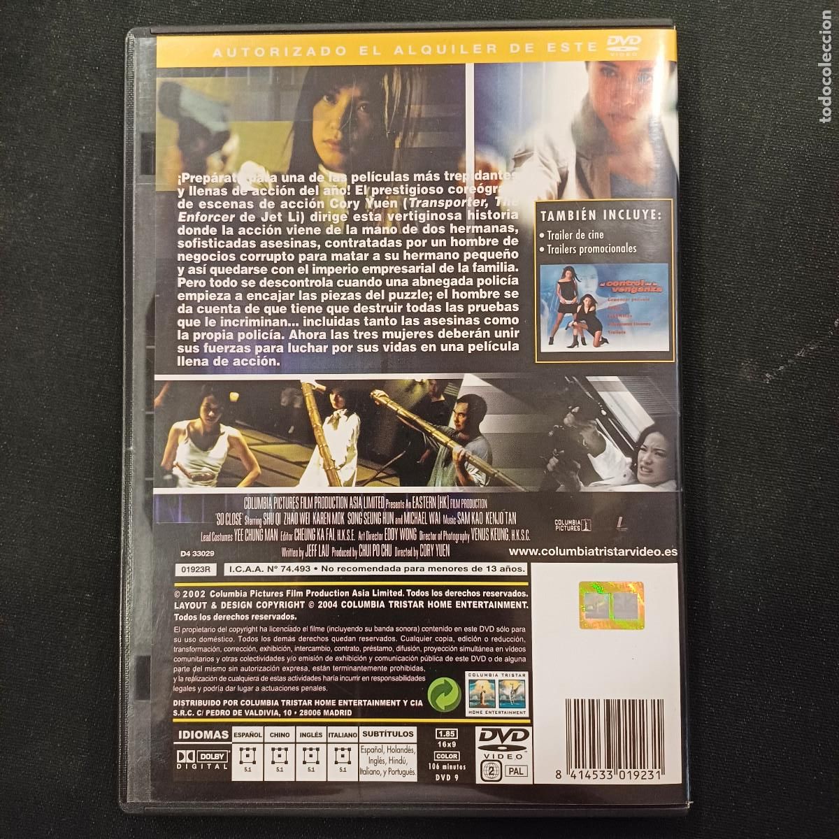 Cine: EL CONTROL DE LA VENGANZA/DVD. - Foto 3