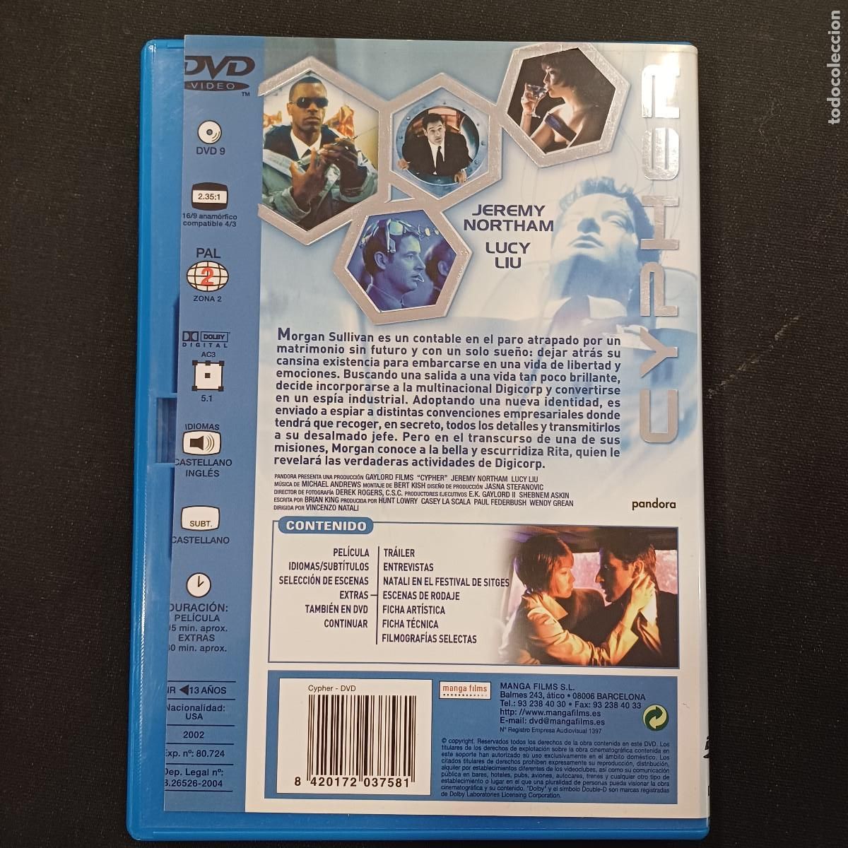 Cine: CYPHER/LECY LIU/DVD. - Foto 3