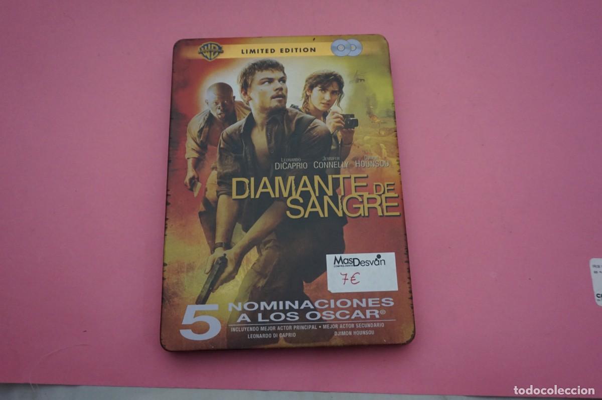 Cine: ASI/ DVD - DIAMANTE DE SANGRE - DI CAPRIO - ESTUCHE METALICO