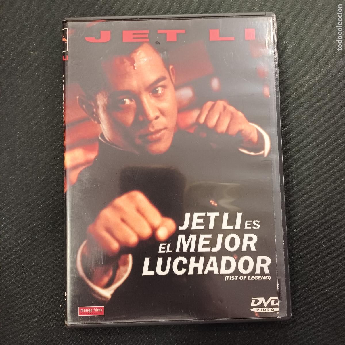 Cine: JET LI ES EL MEJOR LUCHADOR/DVD.
