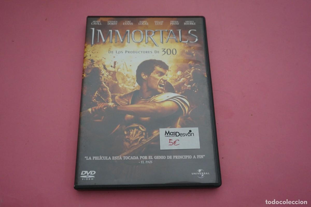 Cine: 2A/ DVD - IMMORTALS - HENRY CAVILL, LUKE EVANS...