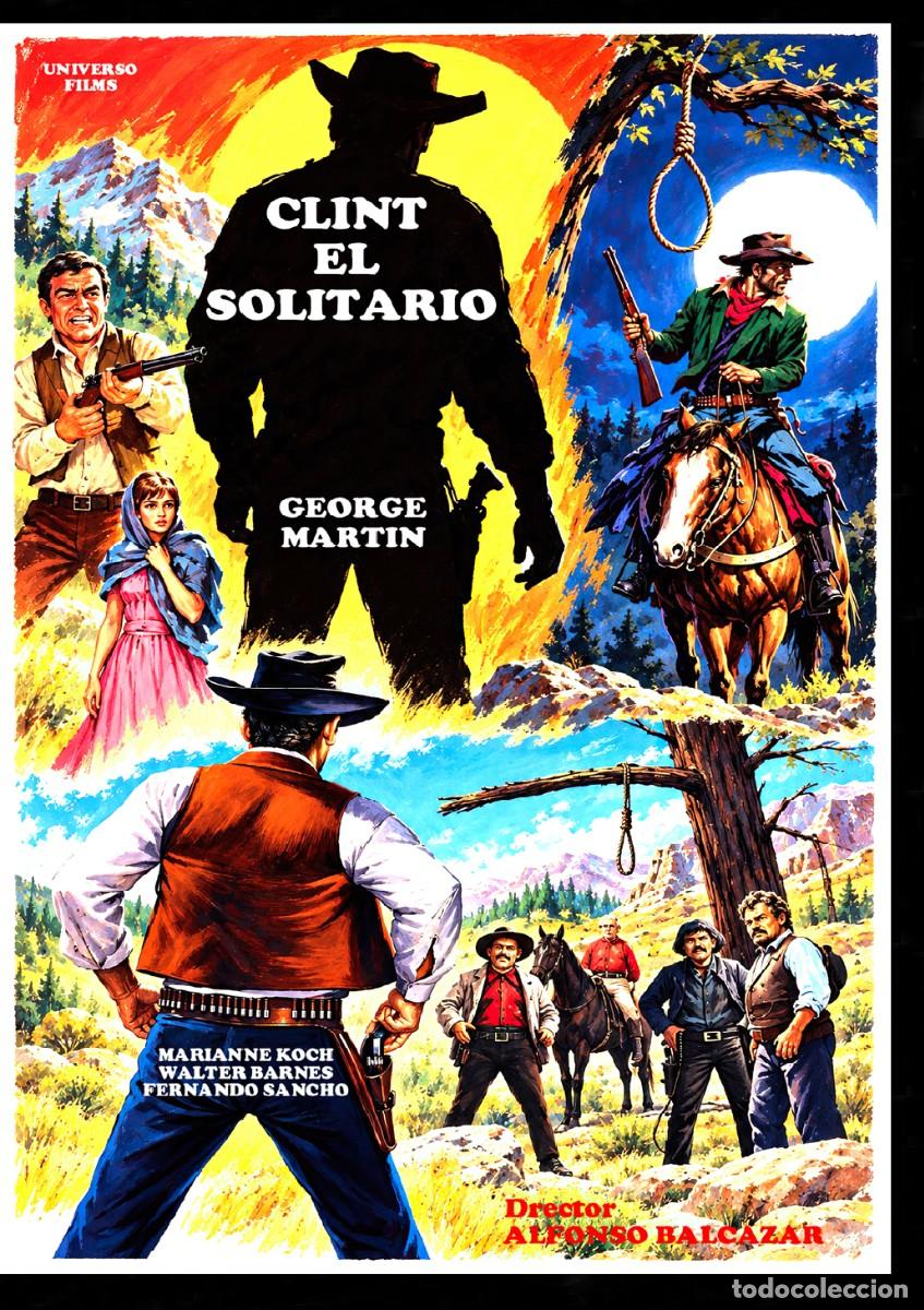 Cine: CLINT, EL SOLITARIO DVD PRECINTADO IMPORTACI&Oacute;N GEORGE MARTIN MARIANNE KOCK FERNANDO SANCHO