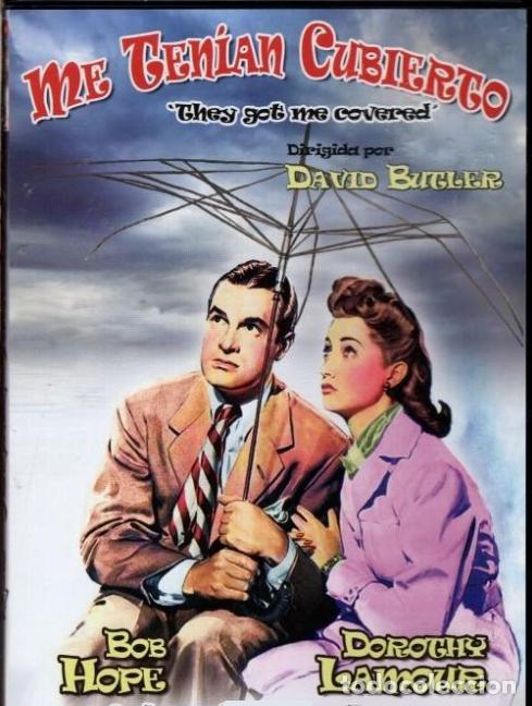 Cine: Me Ten&iacute;an Cubierto - They Got Me Covered DVD Como nuevo