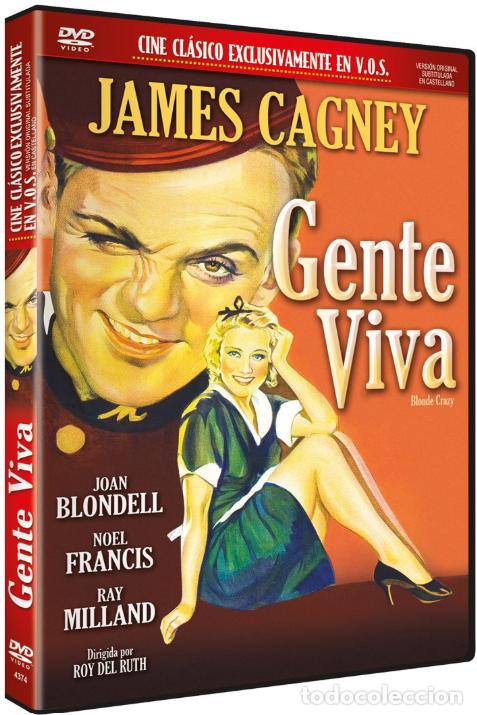 Cine: Gente Viva - Blonde Crazy DVD Como nuevo