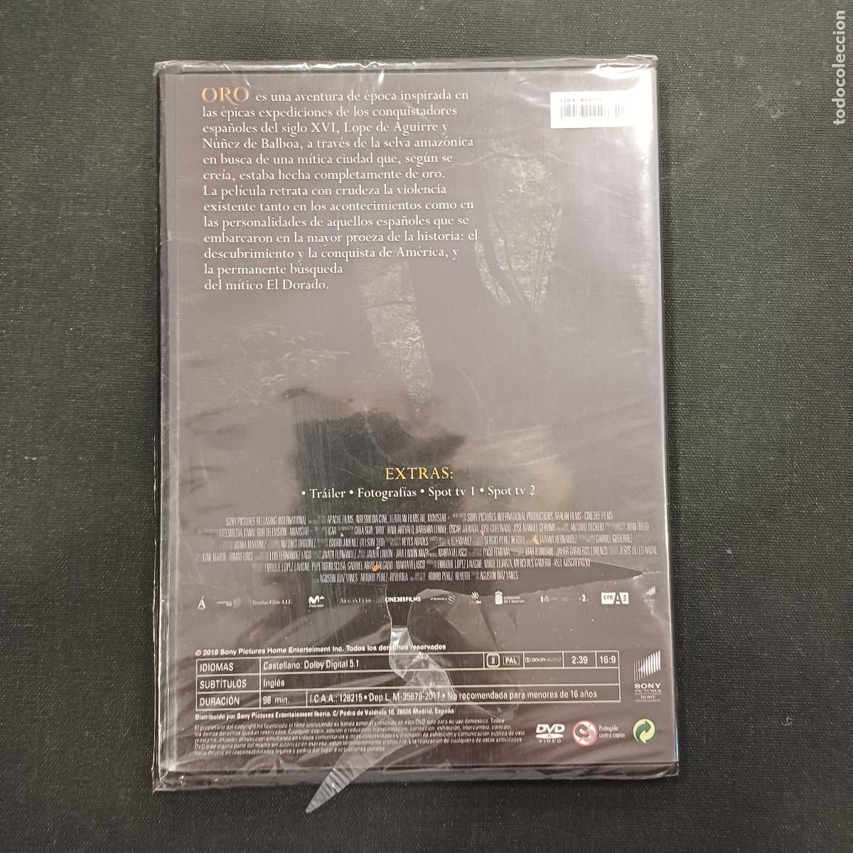 Cine: ORO/DVD SLIM PRECINTADO&iexcl;&iexcl;. - Foto 2