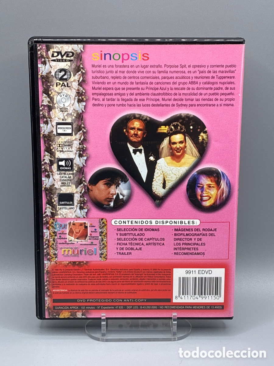 Cine: La boda de Muriel DVD - Foto 2