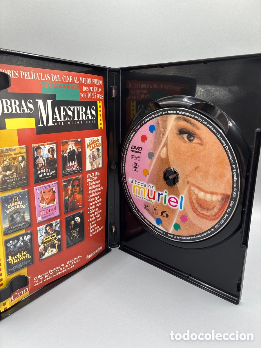 Cine: La boda de Muriel DVD - Foto 3