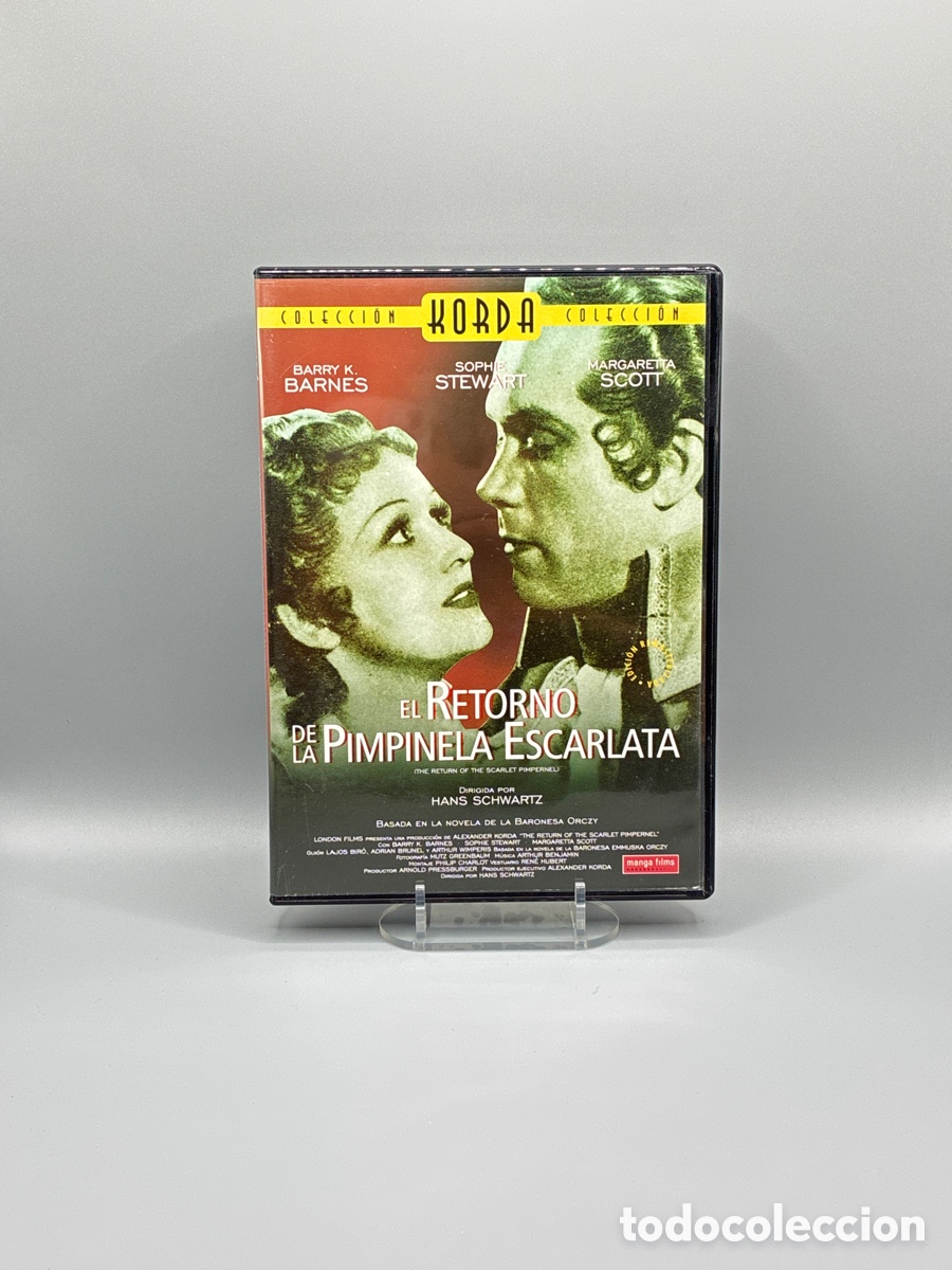 Cine: El retorno de la Pimpinela Escarlata DVD