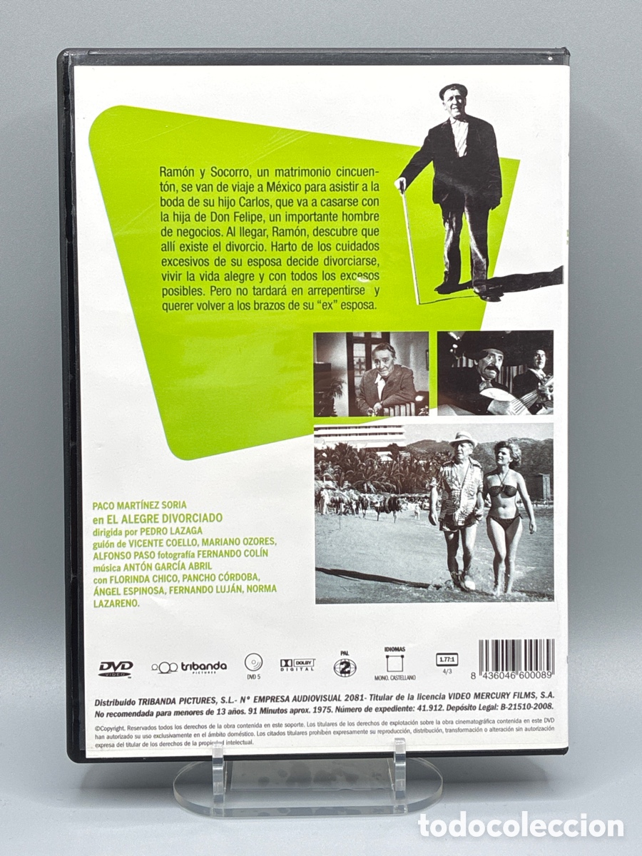 Cine: El alegre divorciado DVD - Foto 2