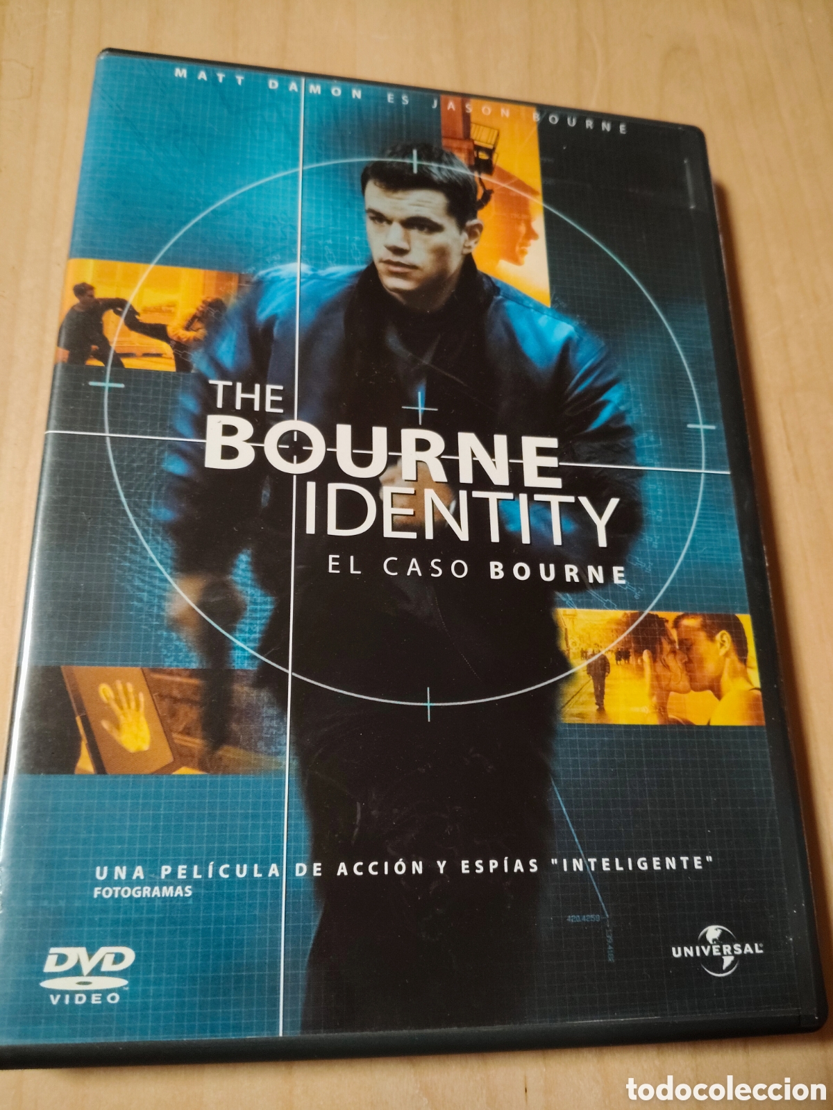 Cine: RD119 the bourne identity DVD SEGUNDAMANO