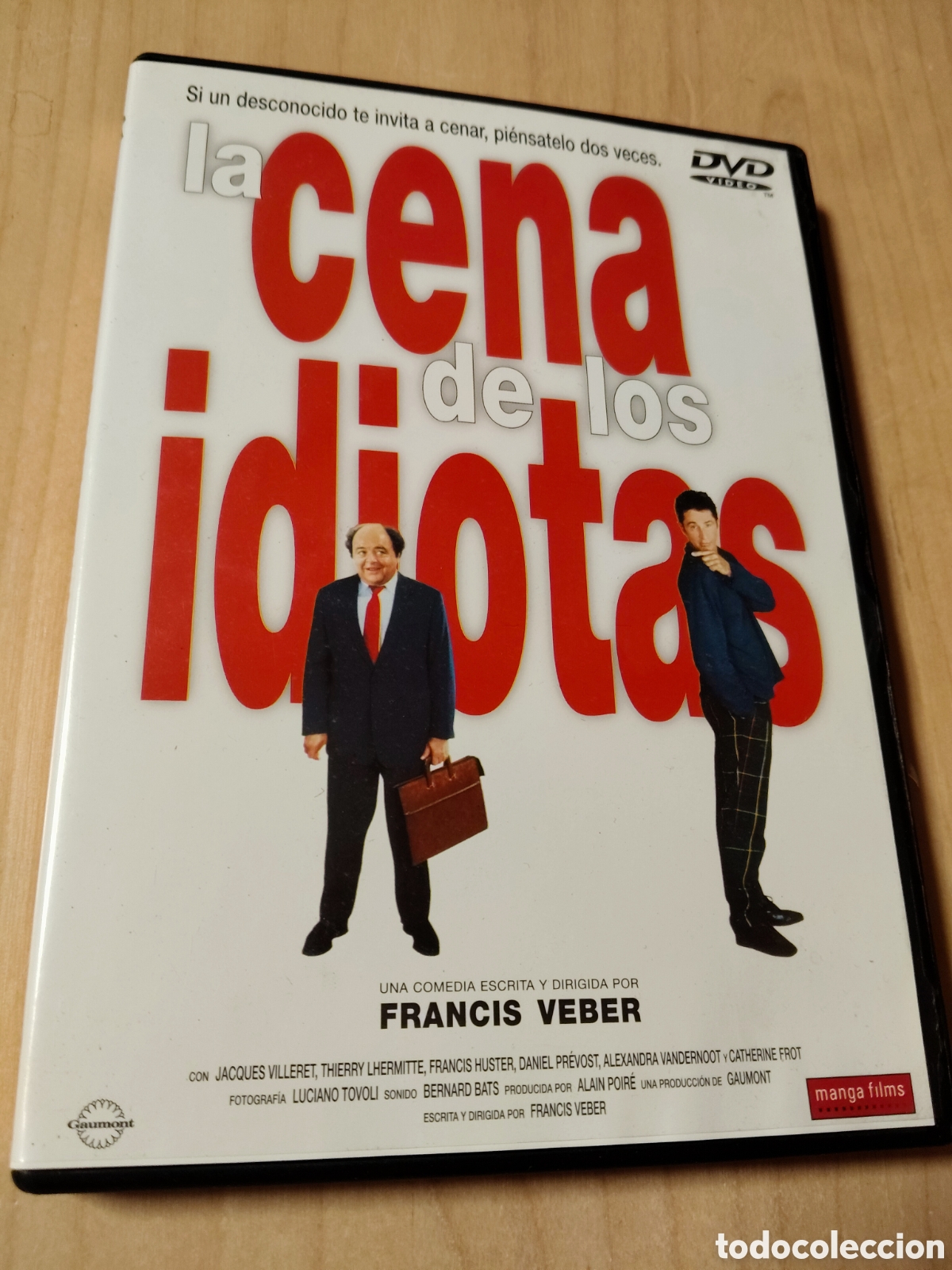 Cine: RD119 la cena de los idiotas DVD SEGUNDAMANO