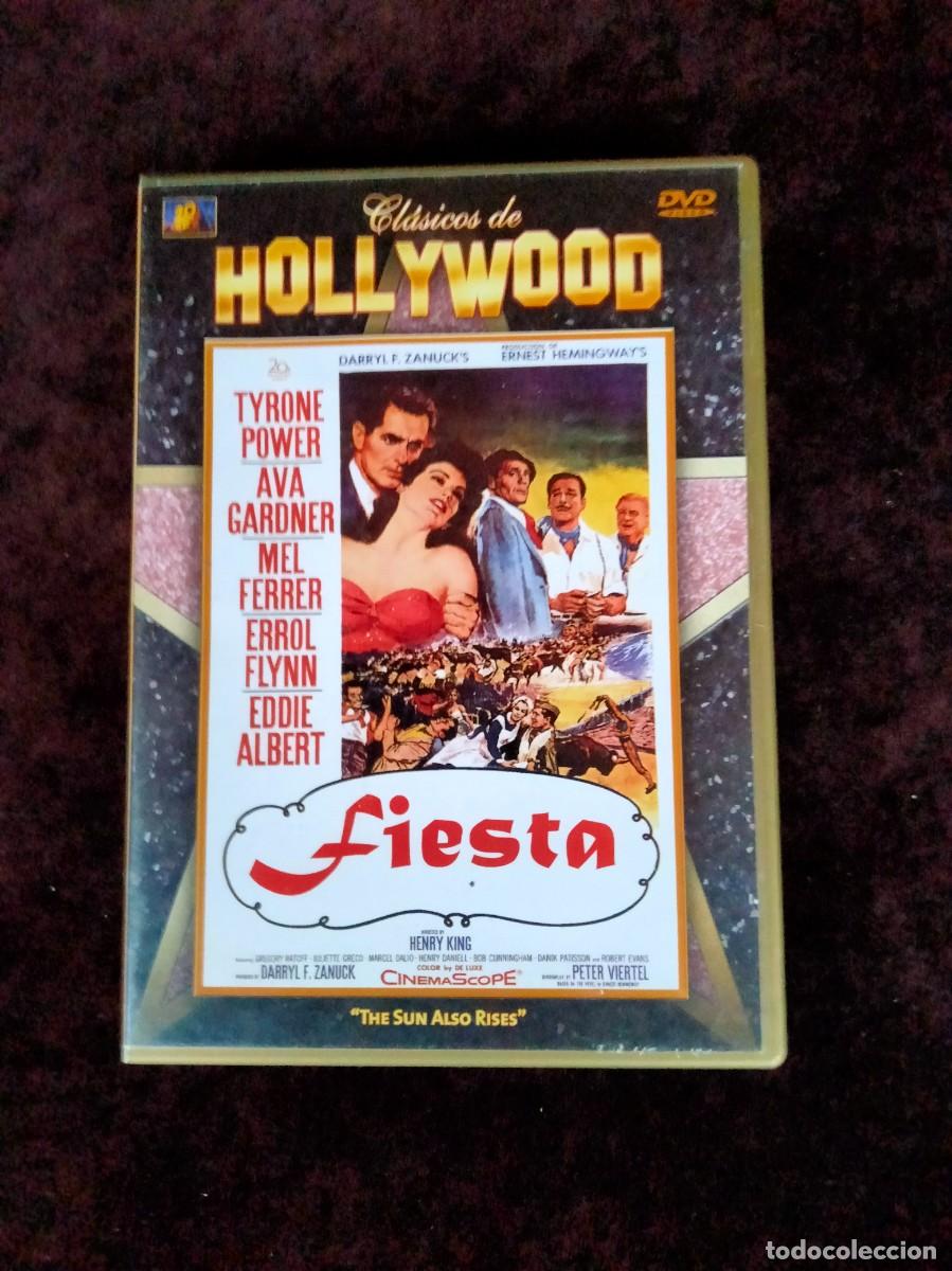 Cine: fiesta - tyrone power y ava gardner - dvd como nuevo con librito