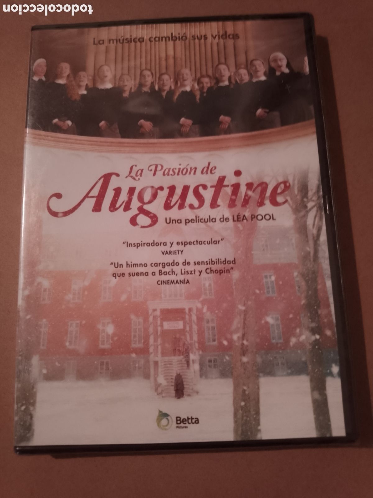 Cine: LA PASION DE AUGUSTINE - DE L&Eacute;A POOL - DVD NUEVO PRECINTADO