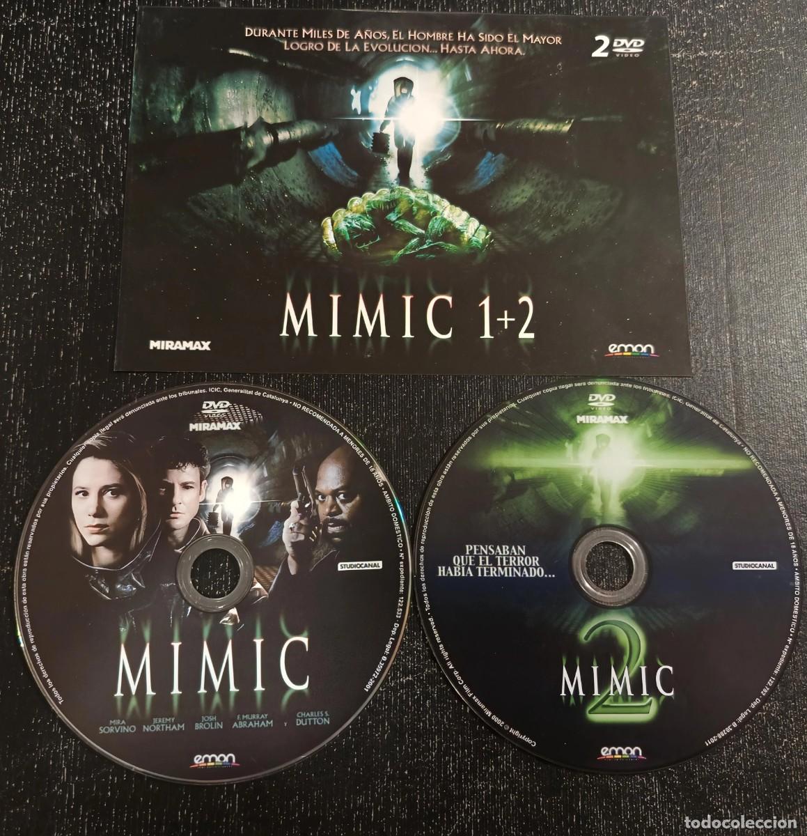 Cine: DVD Mimic 1 y 2 (descatalogado con Mira Sorvino, Jeremy Northam, Josh Brolin)