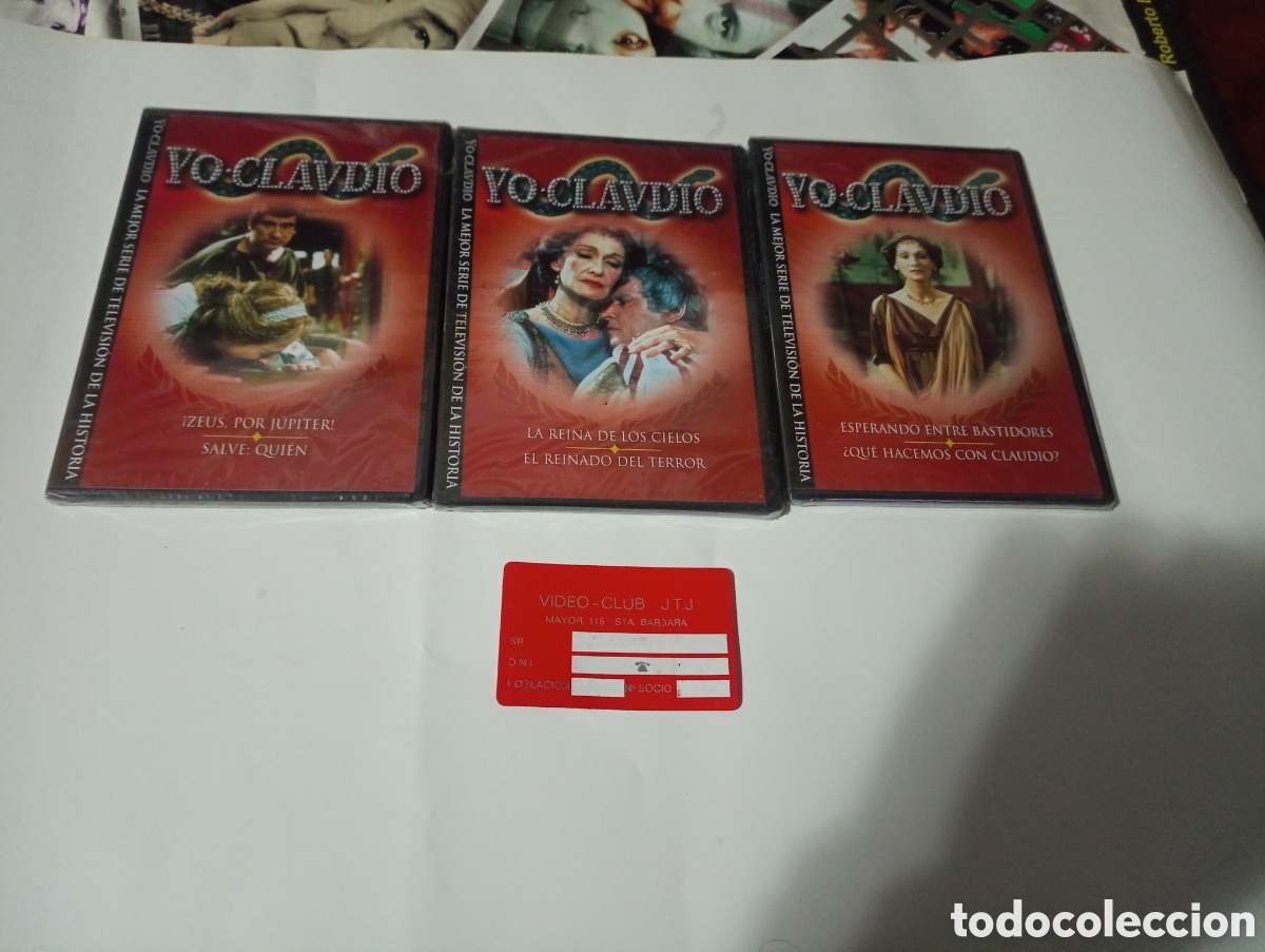 Cine: DVD yo Claudio 2 4 5 precintado