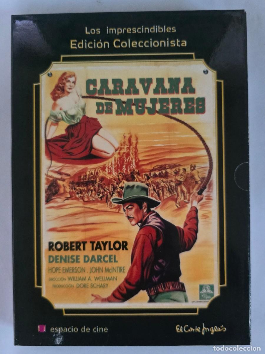 Cine: DVD Caravana de Mujeres.Robert Taylor.Con Libreto