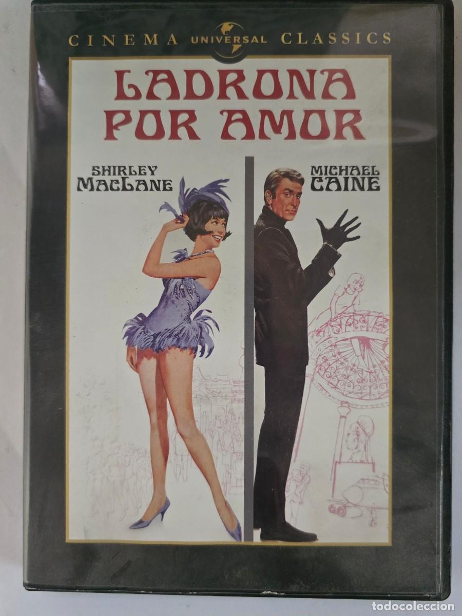 Cine: DVD Ladrona por Amor.Michael Caine.Shirley Maclane