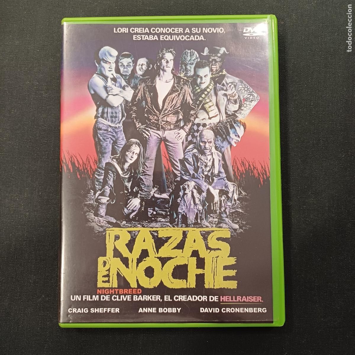 Cine: RAZAS DE NOCHE/CLIVE BARKER/DVD.