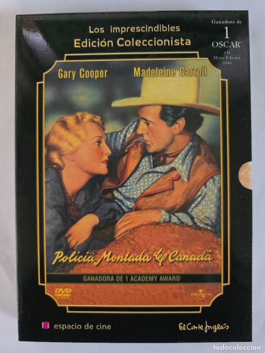 Cine: DVD Policia Montada del Canada.Gary Cooper.Con Libreto