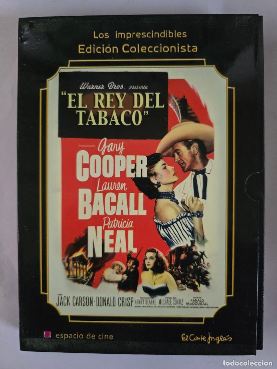 Cine: DVD El Rey del Tabaco.Gary Cooper.Lauren Bacall.Con Libreto