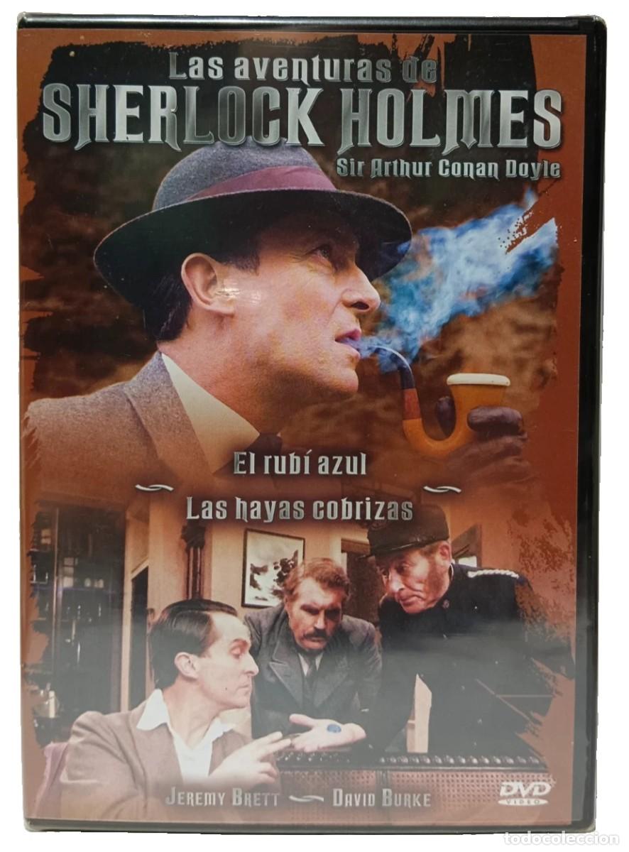 Cine: LAS AVENTURAS DE SHERLOCK HOLMES EL RUB&Iacute; AZUL + LAS HAYAS COBRIZAS DVD NUEVA PRECINTADA